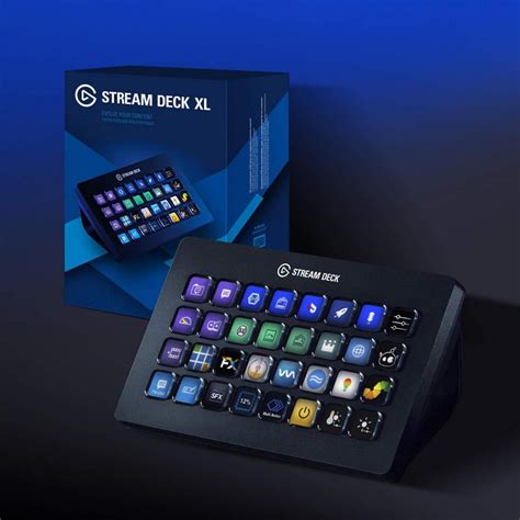 Elgato Stream Deck Xl Controlador Avan Ado De Streaming Teclas Lcd