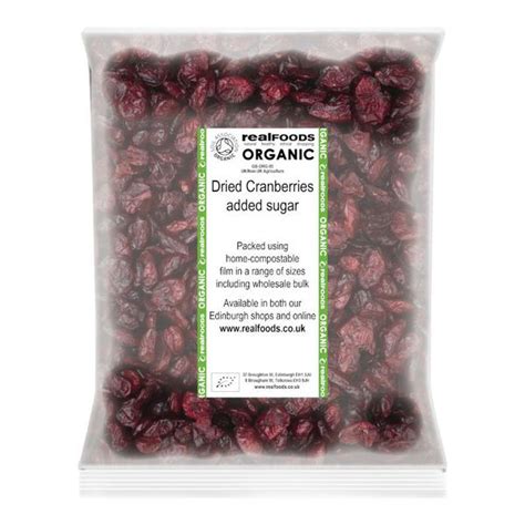 Buy Organic Dried Cranberries