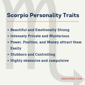 Scorpio Personality Traits - Characteristics of Vrishchik Rashi