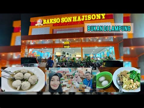 Bakso Son Haji Sony Palembang