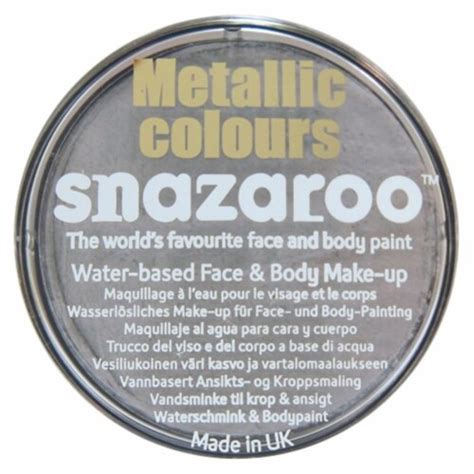 18ml Metallic Face Paint - Silver, 1 - Kroger