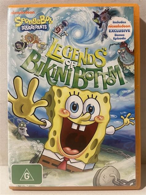 SPONGEBOB SQUAREPANTS LEGENDS Of Bikini Bottom DVD PAL Region PicClick UK