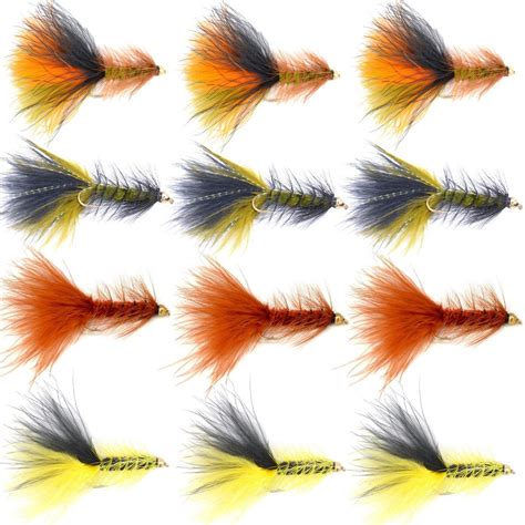 The Fly Fishing Place Bead Head Woolly Bugger Classic Streamer Flies