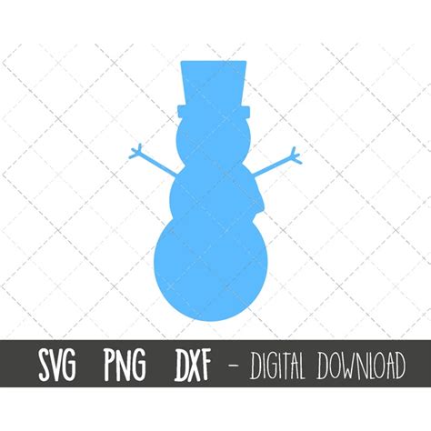 Snowman svg, christmas svg, snowman silhouette svg file, sno - Inspire Uplift