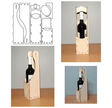 Pin De Lenmarco Laser En Cajas De Vino Portabotellas De