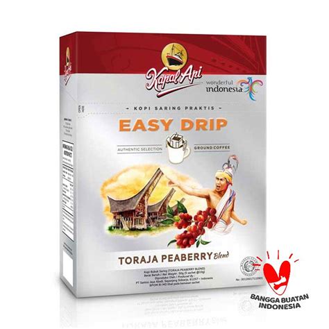 Kapal Api Easy Drip Brazil Blend 5 Ct 50 Gram 58 OFF