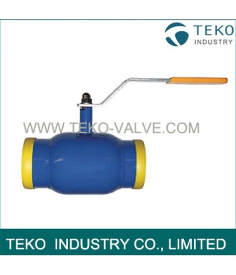 Forged Steel Api D Structure Fully Welded Ball Valve Thread End With