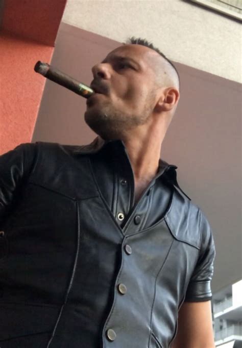 Pin By Balder On Cigar Lifestyle Cigar Men Leather Men Leather