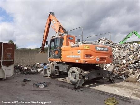 Pelle Sur Pneus Doosan Dx W Doosan Vendargues