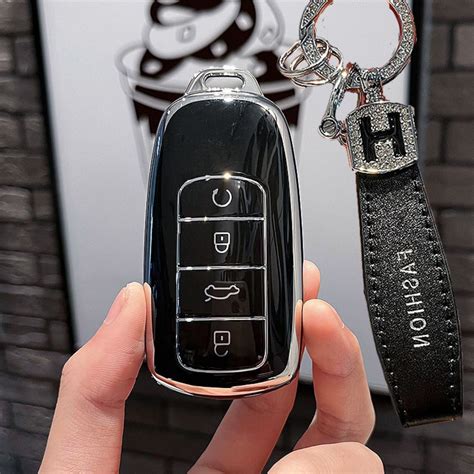 Чехол для ключа с брелком Chery Tiggo 7 PRO MAX, 8 PRO, 8 PRO MAX ...