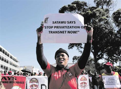 Low Turnout For Cosatu March The Witness