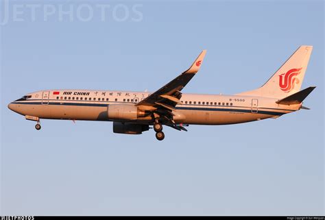 B 5500 Boeing 737 89L Air China Sun Wenyuan JetPhotos