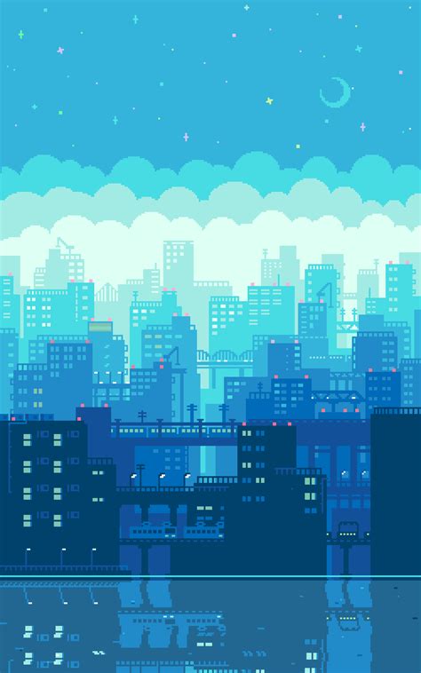 Pixel City By Uuu Pixel Art Know Your Meme