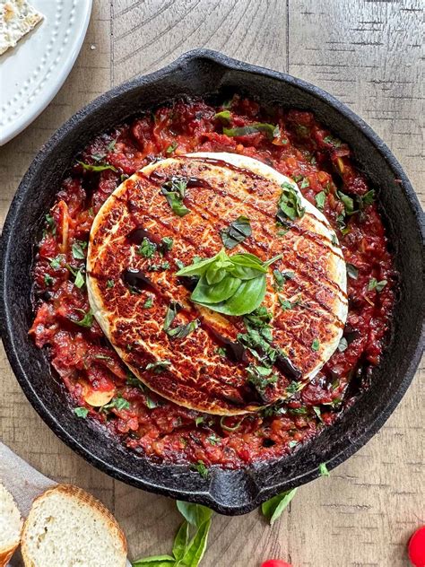 Baked Goat Cheese A La Toscana The Recipe Necessity