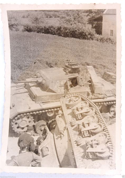 Original WK2 Foto 5 Panzerregiment Panzer III R Postimages