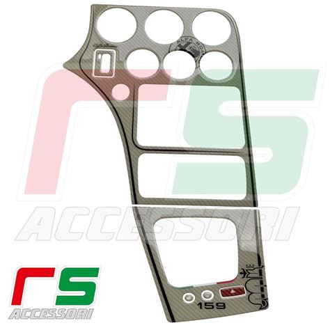 Cover Consolle Alfa Romeo Cornice Cambio Decal Resinati