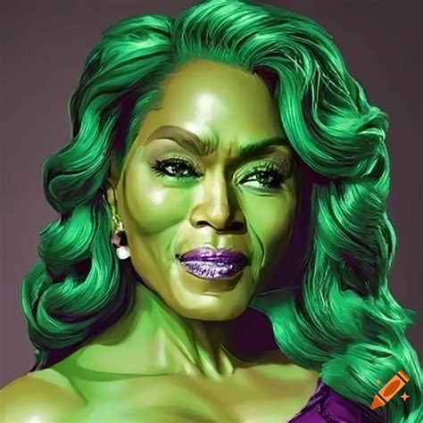 Angela Bassett As She Hulk