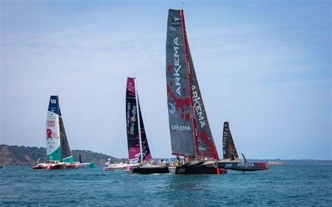 Trophée des multicoques Erwan Le Roux reste leader Le Télégramme