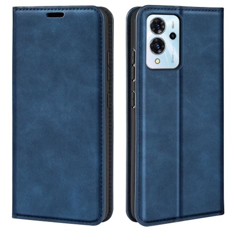Для ZTE Blade V40 Pro Кожаный чехол для телефона в стиле ретро с ...