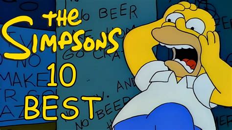 The Best Rated Simpson Episodes From Imdb Memorable Moments Youtube