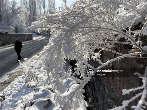 Kars ta kar Erzurum ve Ardahan da soğuk hava etkili oluyor Anadolu