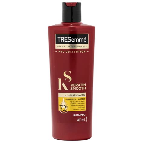 6x Tresemme Pro Collection Keratin Smooth Shampoo 400ml Drugcos