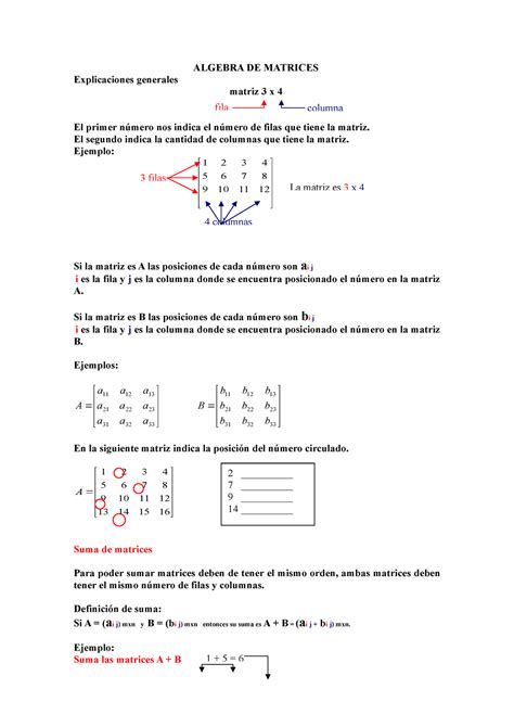 Algebra DE Matrices APLICADOS A LA CARRERA PROFESIONAL Matemática