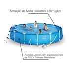 Piscina Armacao Estruturada 13000 Litros Belfix filtro kit Frete grátis