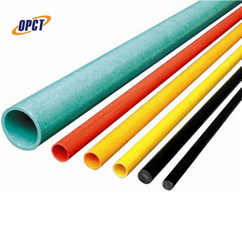 High Strength Fiberglass Structural Pultruded Profile Frp Round Tube