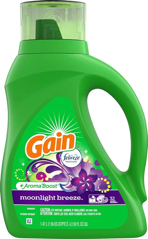 Gain Aroma Boost Liquid Laundry Detergent With Febreze Freshness