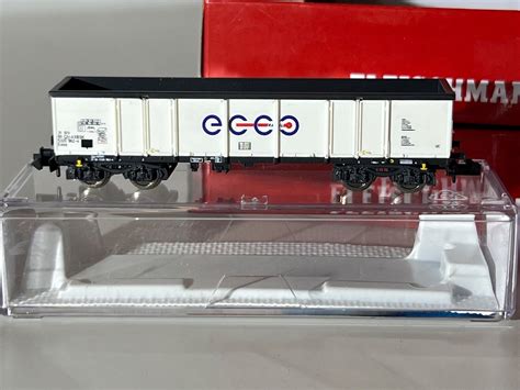 Spur N Fleischmann 841014 Güterwagen Set 2 tlg offen Eaos Ecco Rail