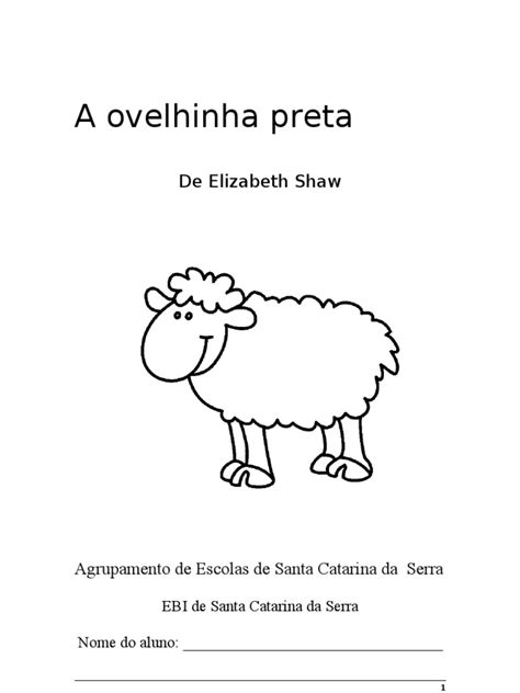Como Se Escreve Ovelhinha - A ovelhinha preta