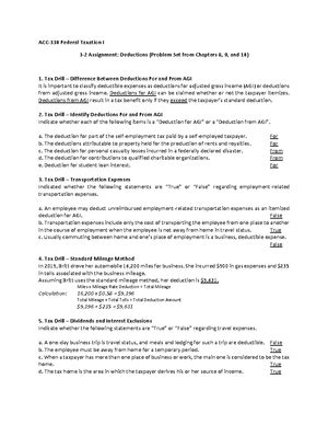 ACC 330 6 1 Final Project Practice Tax Return Schedule 1 Finished