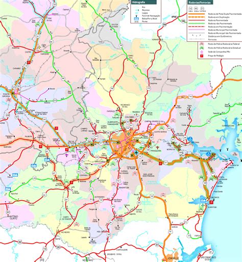 Mapa Da Regi O Metropolitana Curitiba Rmc