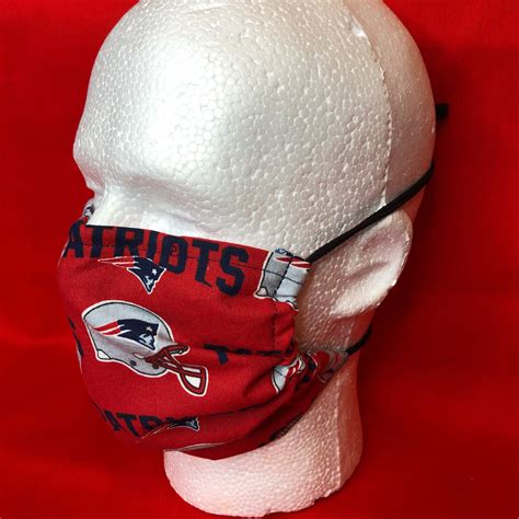 Patriots face mask | Etsy