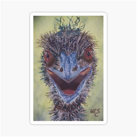 Old Man Emu Sticker For Sale By Gwmmsinclair Redbubble