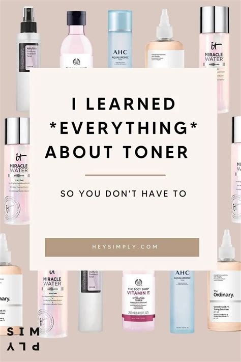 The Benefits Of Using Toner For Your Skin