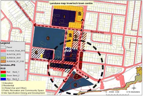 Commercial And Residential Land Use At Risk Of Sea Level Rise Flooding