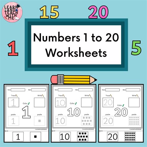 Number 1-20 Worksheets Activities | Made By Teachers