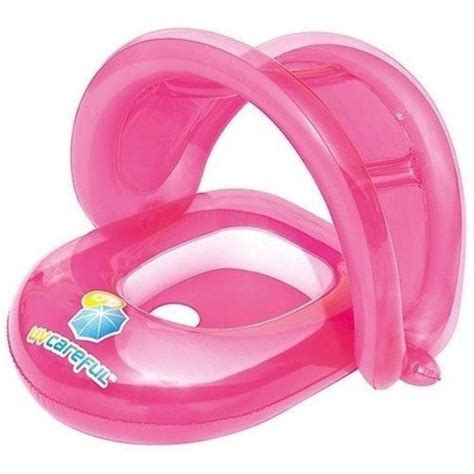 Bote Bebe Filtro Uv Silla Salvavida Techo Inflable Pileta