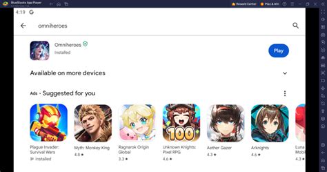 Panduan Memainkan Omniheroes Di Pc Dengan Menggunakan Bluestacks