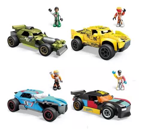 Pack Mega Construx Hot Wheels Building Set Mattel Meses Sin Inter S