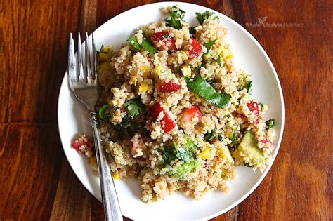 Gluten Free Toasted Quinoa Salad Recipe Whole Lifestyle Nutrition