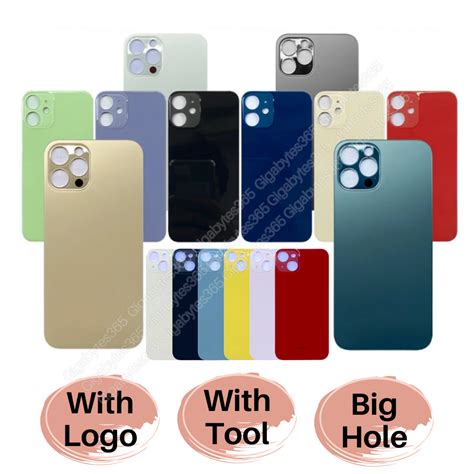 Lot X For Iphone Pro Xr Xs Big Hole Back Glass Cover