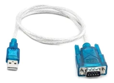 Cabo Conversor Porta Serial Rs Usb Azul Vga Macho Usb Mercadolivre