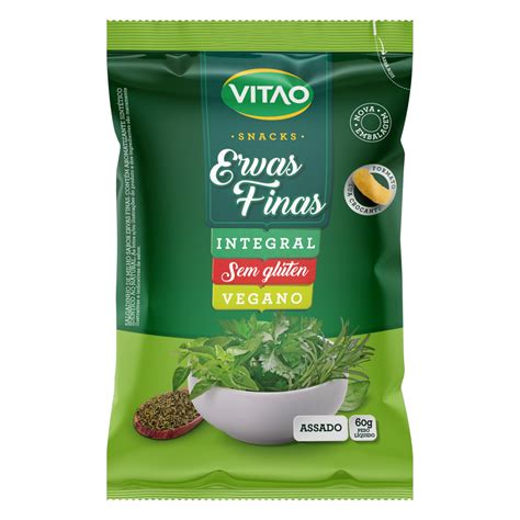 Gran Hortifruti SNACK INTEGRAL VITAO ERVAS FINAS 40G