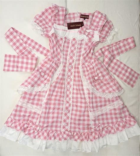 未使用品 Bodyline ピンク ロリィタ ロリータ ワンピース チェック Shop At Mercari From Japan