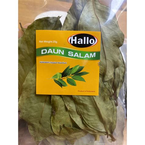 Daun Salam Kering Leaf Bay 20gr Shopee Malaysia