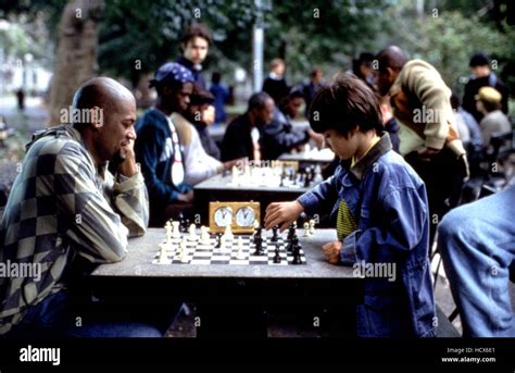 SEARCHING FOR BOBBY FISCHER, Laurence Fishburne, Max Pomeranc, 1993 Stock Photo - Alamy