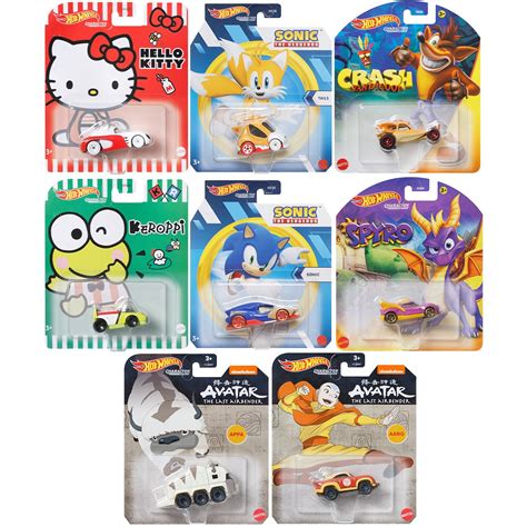 Hot Wheels Entertainment Character Car Mix Case Of